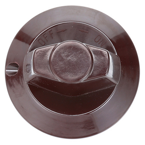 221643 AllPoints Foodservice Parts & Supplies Valve knob, burgandy-each-ALLPOINTS FOOD SERVICE PARTS & SUPPLIES