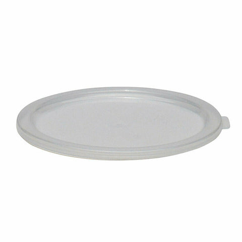 Cambro RFSC12148 White Poly Lid for 12/18/22 Qt Round Storage Containers