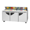 TST-72SD-N Turbo Air 73" 3 Door Refrigerated Sandwich/Salad Prep Table-Turbo Air