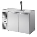 TDR52-RISZ1-L-S-SS-1 True Mfg. – Premier Bar Refrigerated Draft Bar Cooler, two-section, 52"W-True MFG Co.