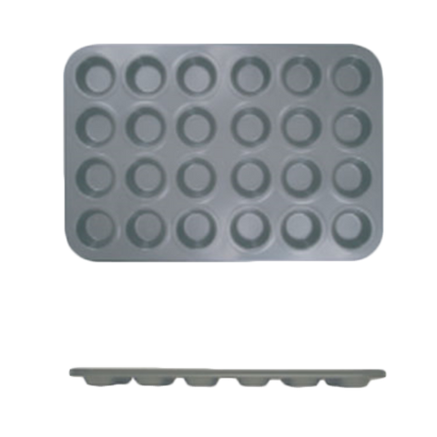 SLKMP124 Thunder Group 24 Cup Mini Muffin Pan