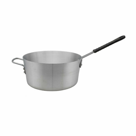 Libertyware PAN10H 10-1/4 Qt. Aluminum Sauce Pan with Silicone Handle