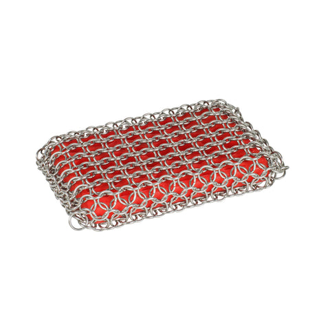 Lodge ACM10R41 Chainmail Scrubbing Pad for Cast Iron and Carbon Steel Cookware