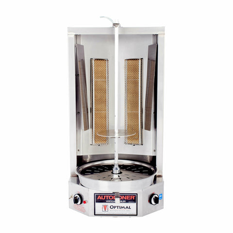 3PG Optimal Automatics Autodoner Gyro Vertical Broiler - Natural Gas-OPTIMAL AUTOMATICS, INC.