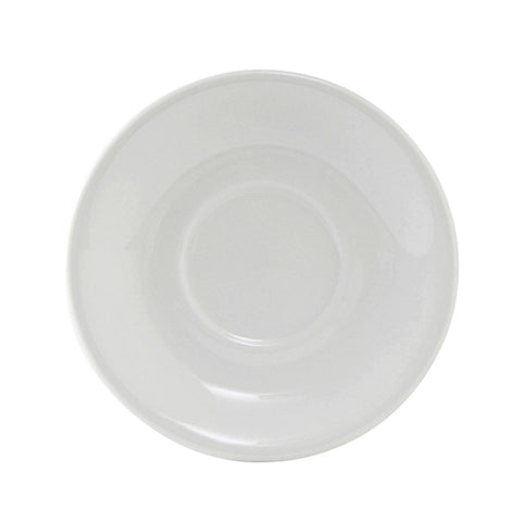 Tuxton China ALE-050 Alaska 5" Bright White China Demitasse Saucer