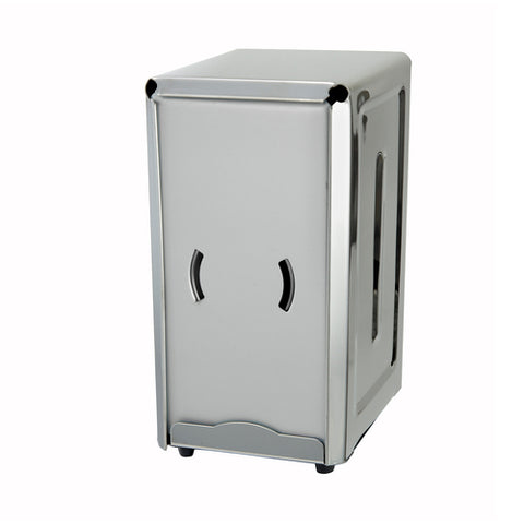 NH-7 Winco Full Size Stainless Steel Napkin Dispenser-WINCO