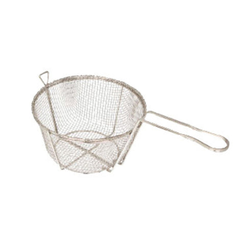 Winco FBR-9 Round Wire Fry Basket, 9-1/2 in Diameter, 4mm Mesh