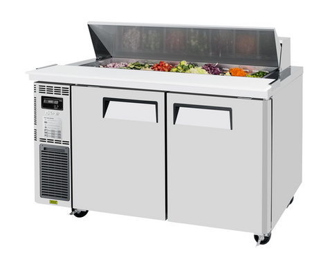 JST-60-N Turbo Air 60" 2 Door Refrigerated Sandwich/Salad Prep Table