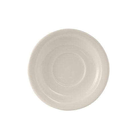 Tuxton China TNR-002 Reno/Nevada 5-1/2" Eggshell Narrow Rim China Saucer