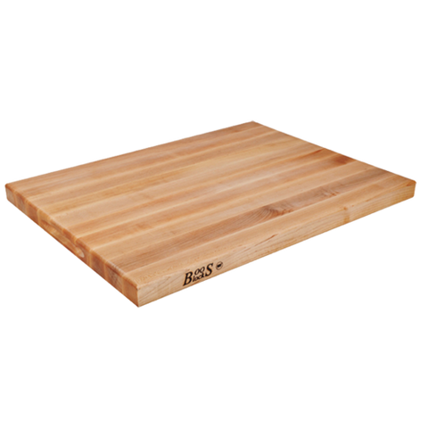 John Boos RA02 Maple Wood Edge-Grain Reversible Cutting Board, 20" x 15" x 2-1/4"