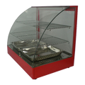 FW5004-2 Cozoc Countertop Hot Food Merchandiser w/ Curved Glass-COZOC GROUP INC.