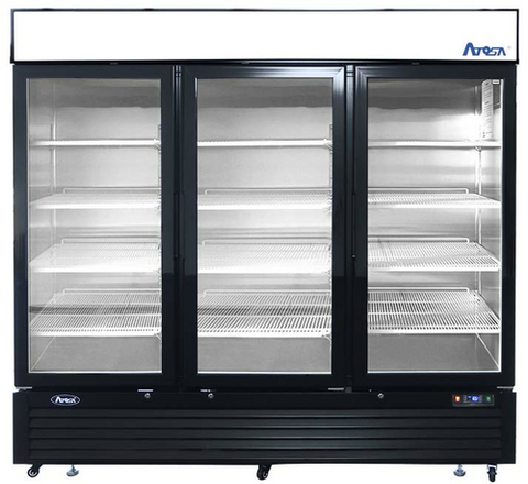 Atosa MCF8728GR Freezer Merchandiser Three-section