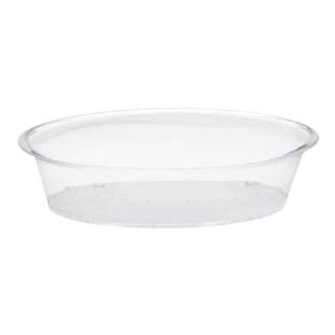 Cal-Mil 316-15 Turn N Serve 15" Round Clear Acrylic Deep Display Tray