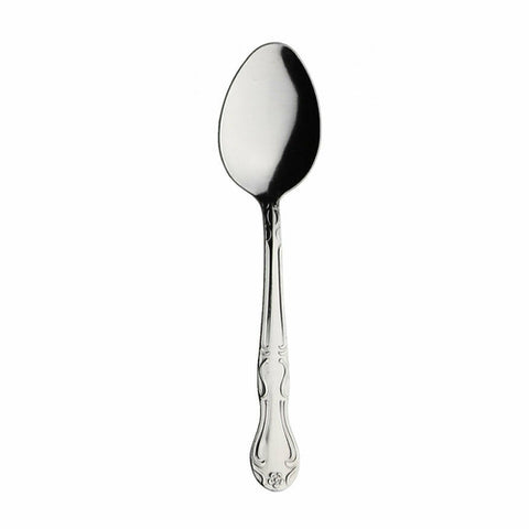Libertyware RL4 Rosa Linda 7-Inch Dessert Spoon, 18/0 Stainless Steel, Vibro Finish