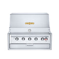 IBI36 Crown Verity Infinite Series 36" Built-In Outdoor Charbroiler-CROWN VERITY INC.