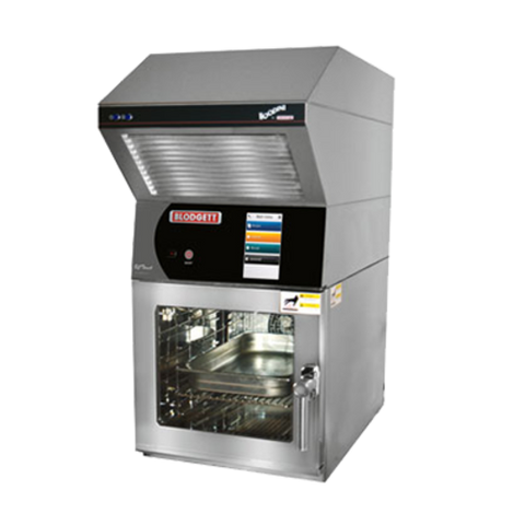 Blodgett BLCT-6E-H Mini Electric Boilerless Combi Oven Steamer with Hoodini Hood