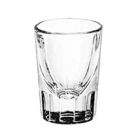 Libbey Glass 5135 - 1-1/4 oz Fluted Whiskey Shot Glass