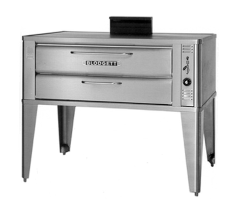 Blodgett 961 DOUBLE Natural Gas Double Deck Deck Oven with Draft Diverter (74,000 BTU)