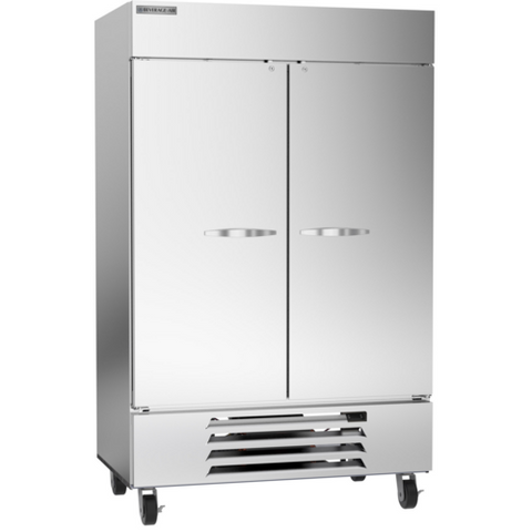 Beverage-Air HBF49HC-1 Horizon Series Two-Section Bottom Mount Solid Door Reach-In Freezer