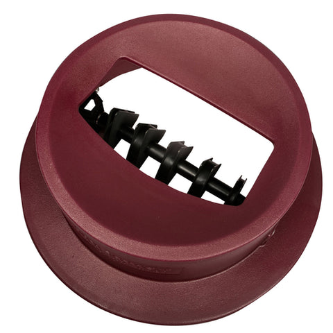 KA5500 San Jamar Red KatchAll Magnetic Flatware Retriever 44 Gallon Trash Can Lid