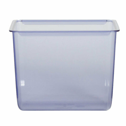 San Jamar BD104 Dome Replacement Tray 2 Qt - Translucent Blue