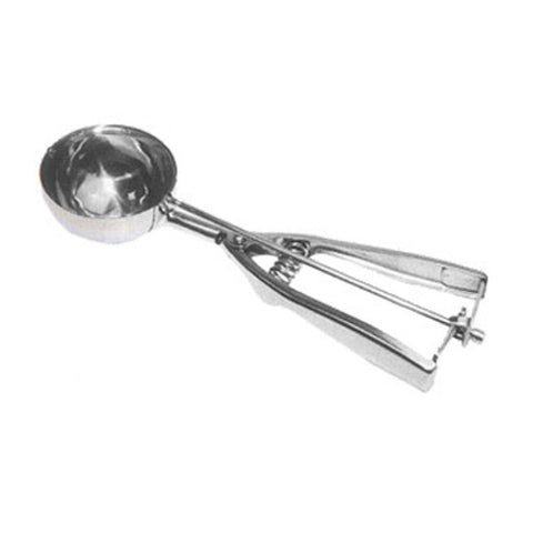 Winco ISS-10 Stainless Steel Squeeze Disher/Portioner, Size 10 - 3.75 oz