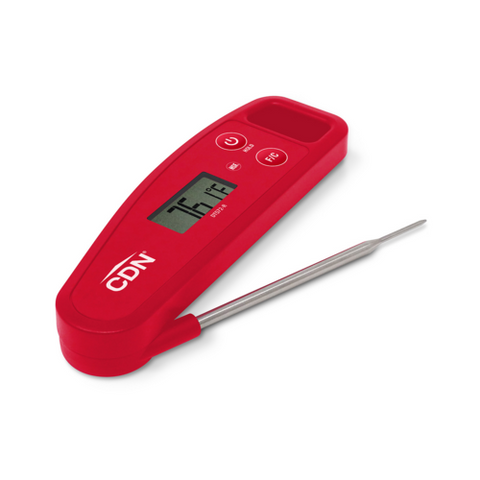 CDN DT572-R Digital Folding Thermometer, Red