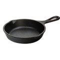 H5MS Lodge 5" Round Pre-Seasoned Heat-Treated Cast Iron Individual Serving Skillet-Lodge Manufacturing