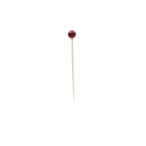 TableCraft Products BAMSP245 4 1/2 Inch Bamboo Basketball Sport Pick