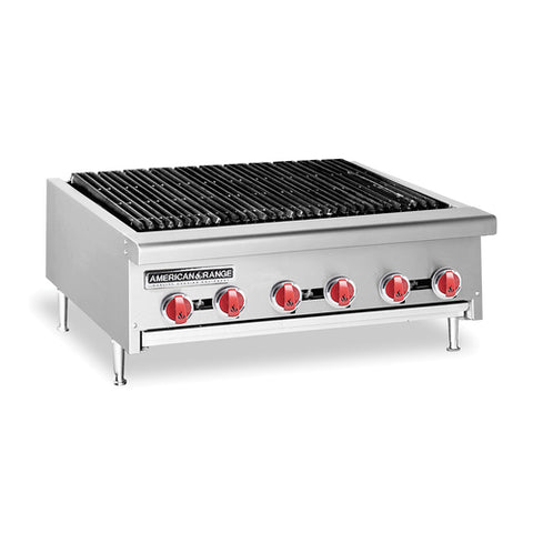 American Range AERB-36 36 in Countertop Radiant Gas Charbroiler (Natural Gas)