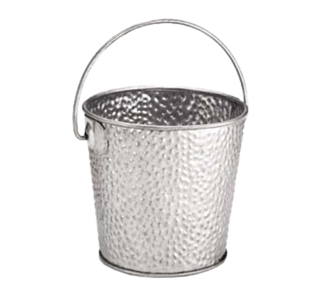 Tablecraft Products GT44 Galvanized Steel Beverage Pail with Handle