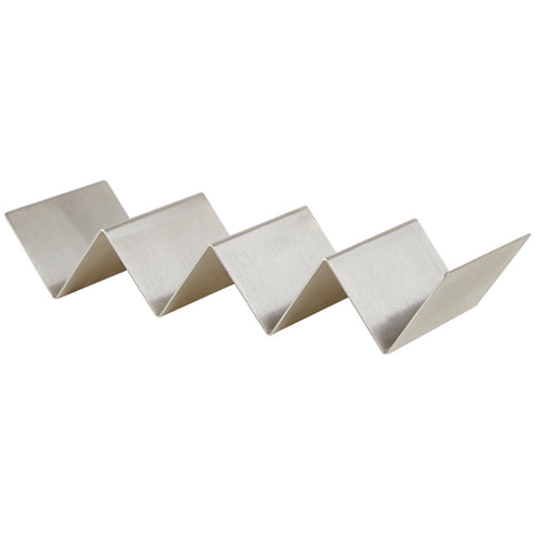 Winco TCHS-34 Stainless Steel Taco Holder, 3-4 Slots