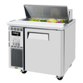 JST-36-N Turbo Air 36" 1 Door Refrigerated Sandwich/Salad Prep Table-Turbo Air