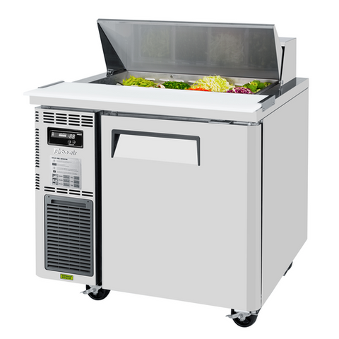 JST-36-N Turbo Air 36" 1 Door Refrigerated Sandwich/Salad Prep Table