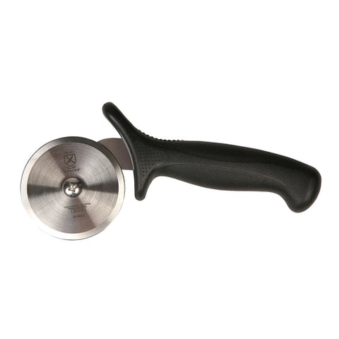Mercer Culinary M18602BK Millennia 2-3/4" High Carbon Steel Pizza Cutter with Black Handle