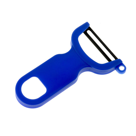 Mercer Culinary M33071BLB Y Peeler, Blue Handle