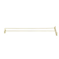 GH-24 Winco 24" Brass Plated Wire Glass Hanger-WINCO