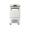 Atosa USA MSF17GR-NTCV 17" One Section Sandwich / Salad Prep Table w/ 1 Door, 8 pans 3.7 cu. ft.-Atosa Catering Equipment