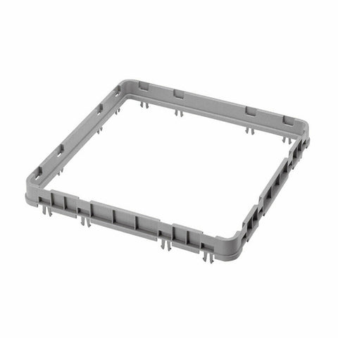 Cambro E3151 Full-Size Open Camrack Glass Rack Extender, Soft Gray