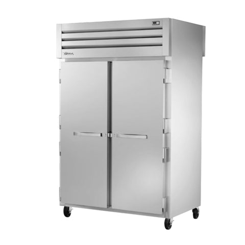 STG2RPT-2S-2S-HC True Mfg. SPEC SERIES® Refrigerator, pass-thru, two-section, (2) stainless steel doors