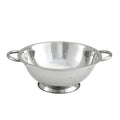 COD-3 Winco 3 Qt. Stainless Steel Colander w/ Base & Handles-WINCO