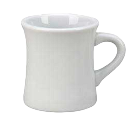 Vertex China BNT-P Argyle 10 oz. White Bounty Mug