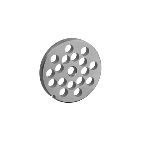 Alfa International 12 3/8 HBLS Hubless Meat Grinder Plate, Size 12, 3/8" Holes