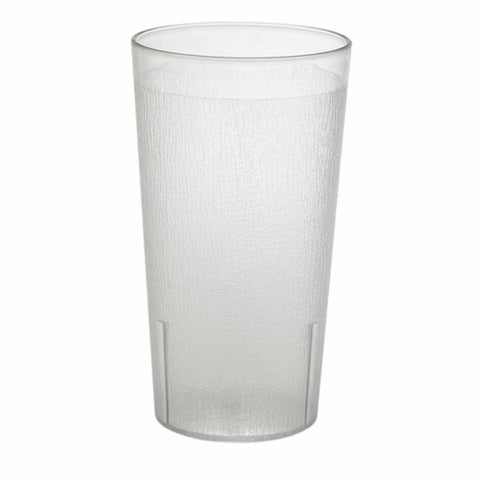 Cambro 1600P152 Colorware 16.4 oz. Clear SAN Plastic Tumbler