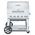 CV-MCB-36RDP-LP Crown Verity 36" Mobile Outdoor Grill w/ Roll Dome Package - LP-CROWN VERITY INC.