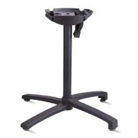 USx15017 Grosfillex X-One Tilt Top Base 100, 18" X 18" Base Spread,  Black