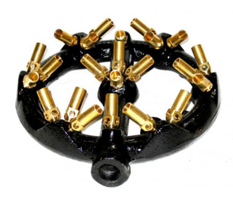 WR-JBR23NG GSW Jet Burner w/ Round Shape Tip - 23 Tips, 1/2" Pipe - NG-GSW USA