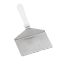 461W Tablecraft 11" White Turner w/ Squared Stainless Steel Blade-Tablecraft Products