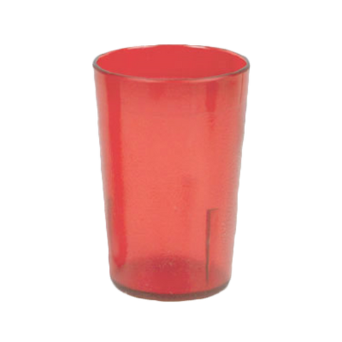 Thunder Group PLTHTB010R 9-1/2 oz Red Plastic Tumbler