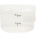 2RFSPROPP190 Cambro CamRound® FreshPro Round Food Container, 2 qt.-Cambro